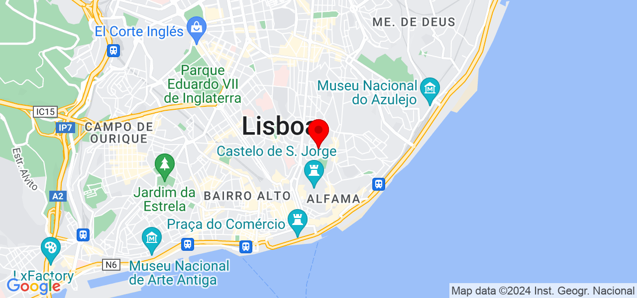 Lu&iacute;s Fernandes - Lisboa - Lisboa - Mapa