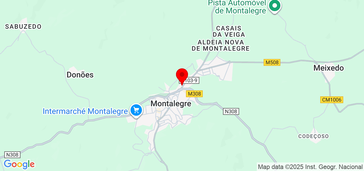 Brazuca limpa telhas - Vila Real - Montalegre - Karte