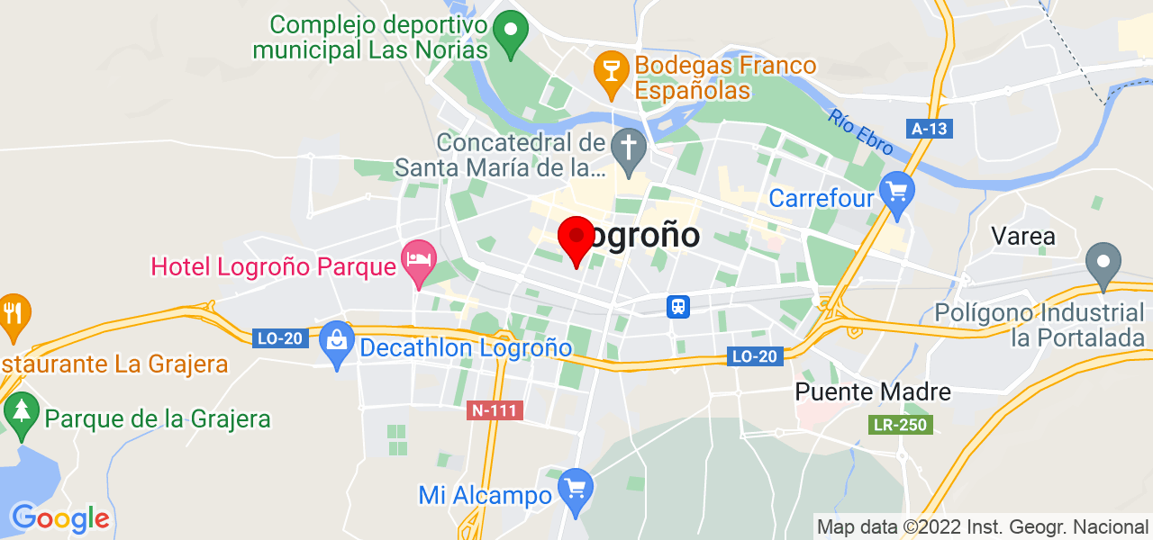 Cielo Arissa - La Rioja - Logroño - Mapa