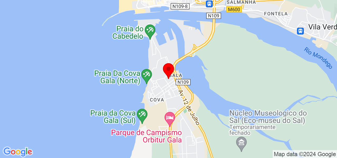 Iara Sousa - Coimbra - Figueira da Foz - Map