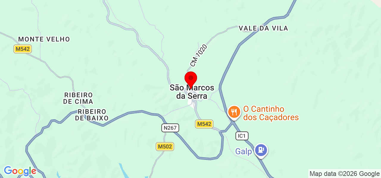 Ana vitória - Faro - Silves - Mapa
