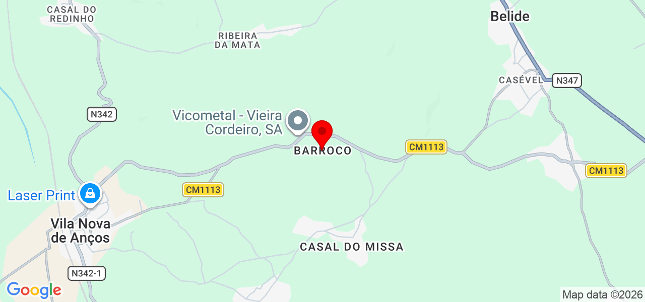 Fábio Kirst - Coimbra - Soure - Karte
