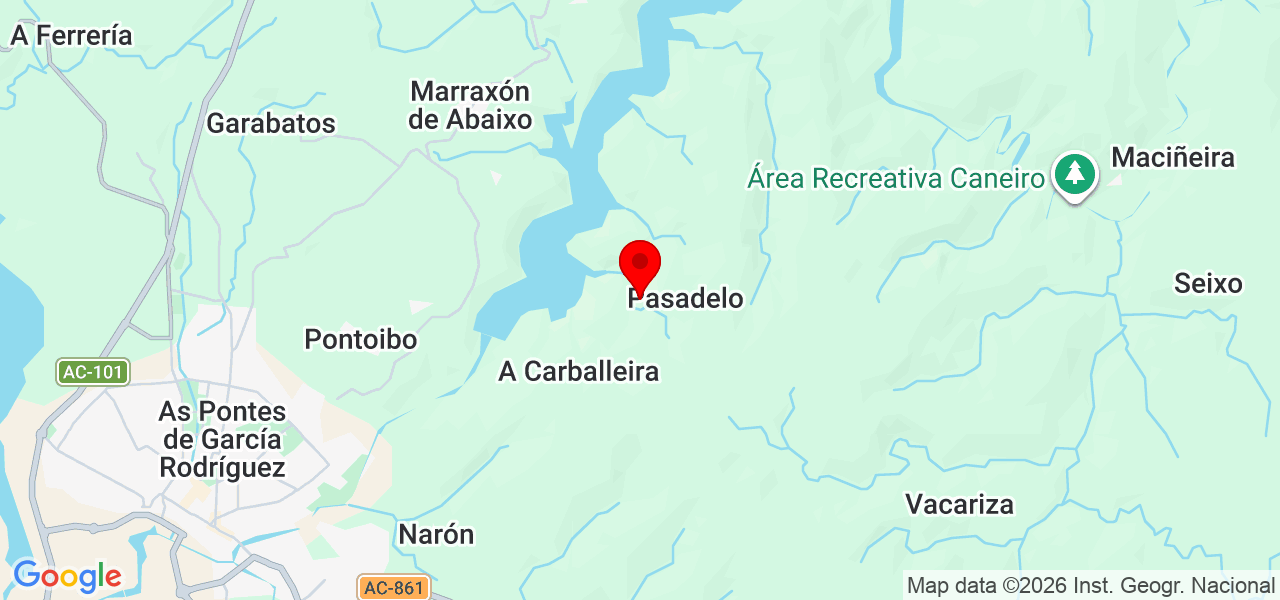 Natalia - Galicia - As Pontes de García Rodríguez - Mapa