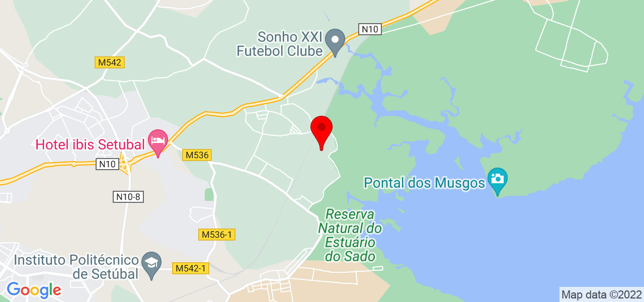 Maria Concei&ccedil;&atilde;o - Setúbal - Setúbal - Mapa