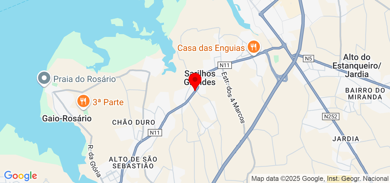 Trophic - Setúbal - Montijo - Map