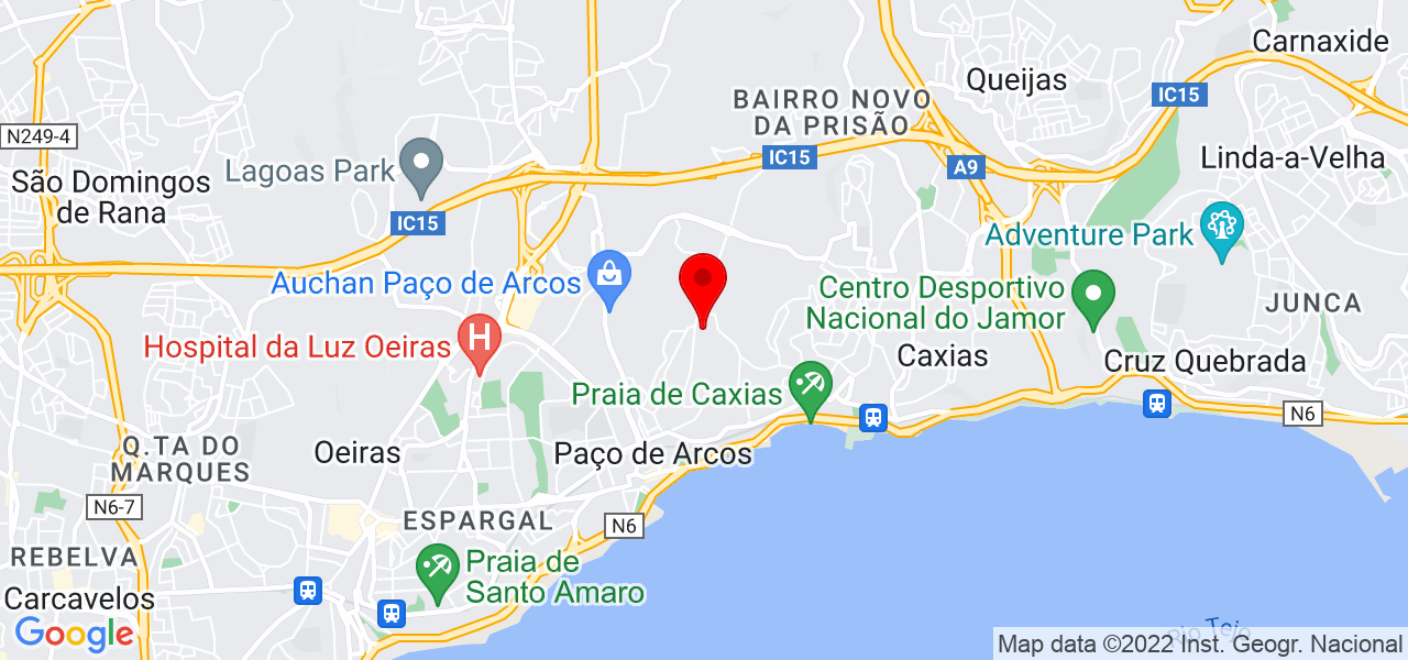 Ana - Lisboa - Oeiras - Mapa