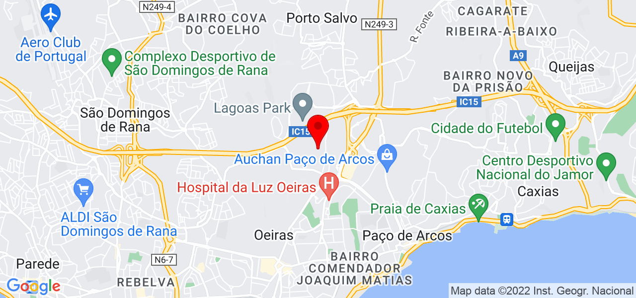 Paulo Pires - Lisboa - Oeiras - Mapa