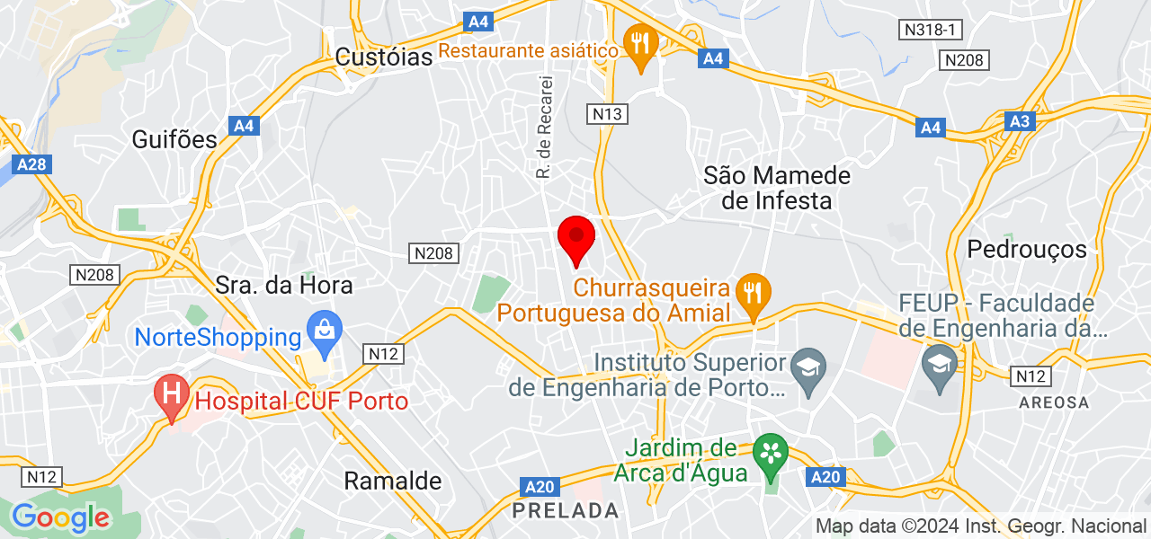 Joaninha Silva - Porto - Matosinhos - Mapa