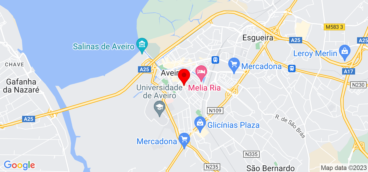 Rita Pardin - Aveiro - Aveiro - Mapa