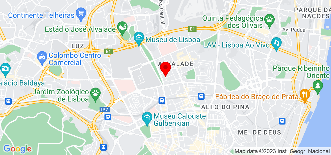 Isabela - Lisboa - Lisboa - Mapa