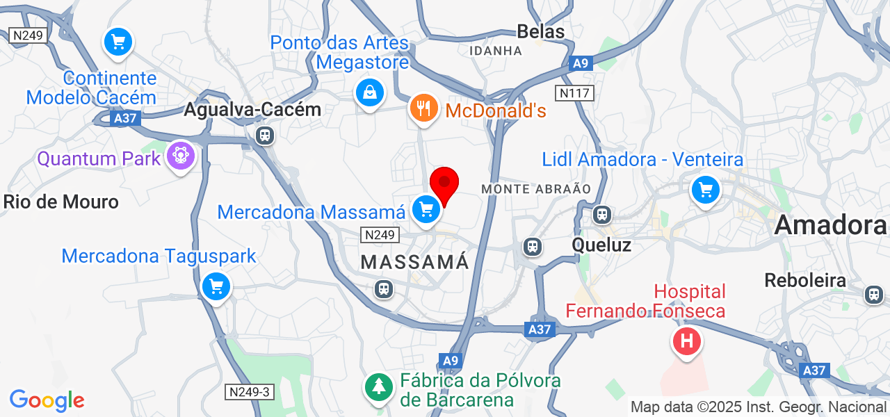 Samuel Silva - Lisboa - Sintra - Map