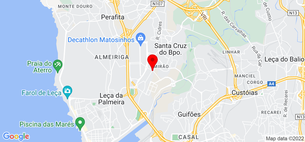 Dreamplaster - Porto - Matosinhos - Map