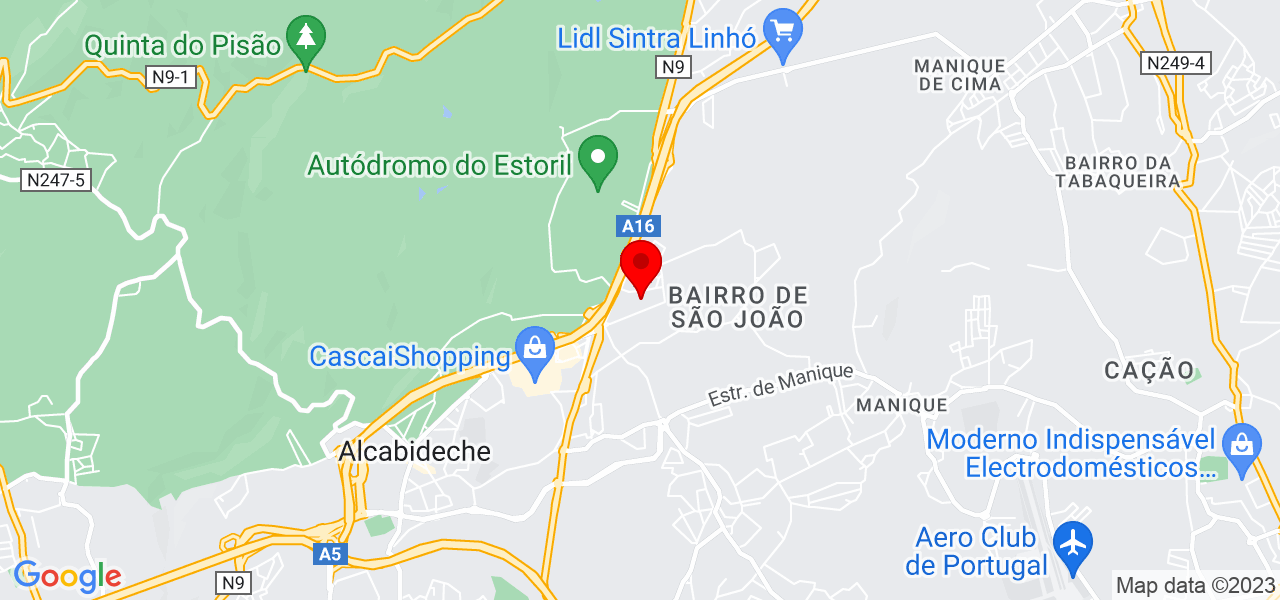 Evolvetoday Unipessoal, Lda - Lisboa - Cascais - Mapa