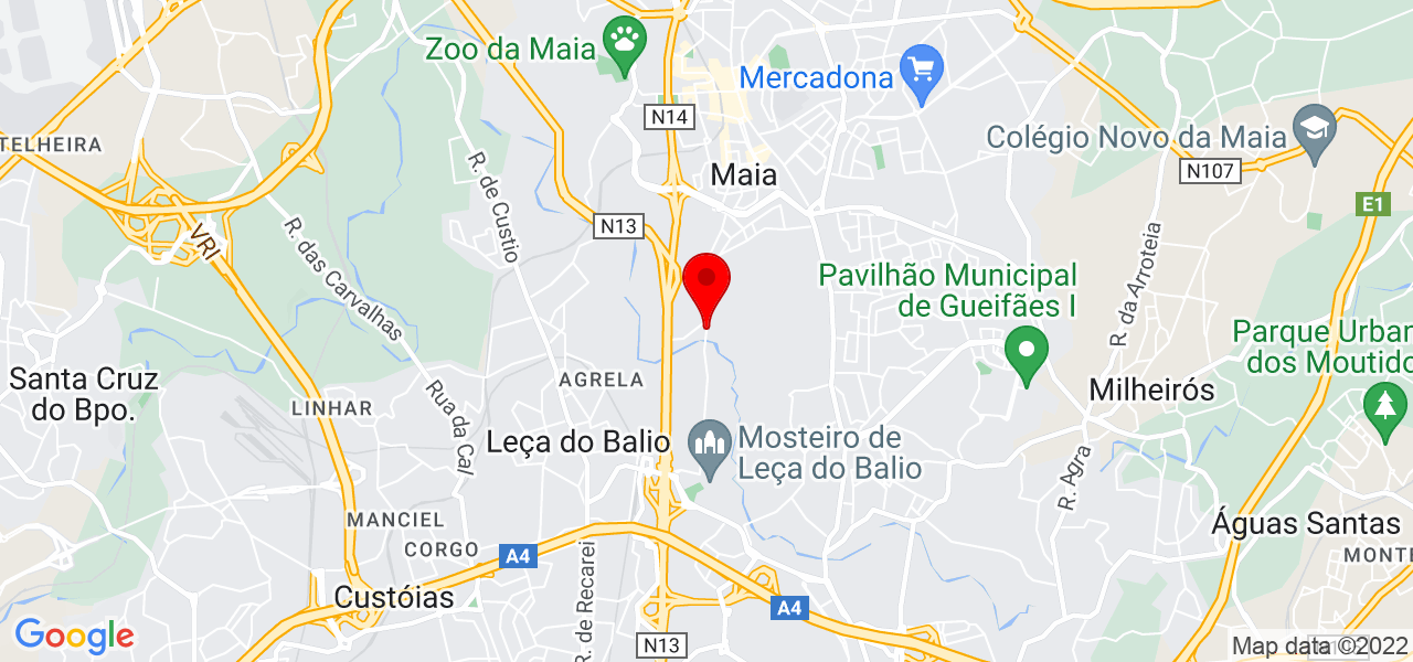 Ricardo Castro - Porto - Matosinhos - Mapa