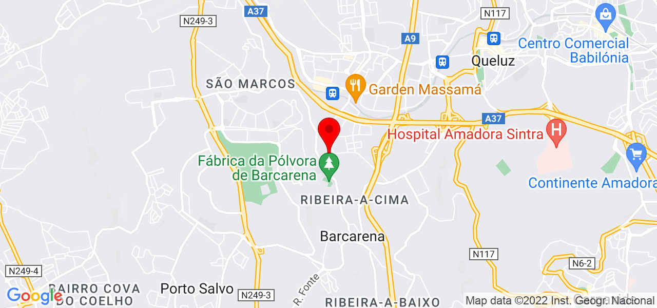 Nicolas Coelho - Lisboa - Oeiras - Mapa