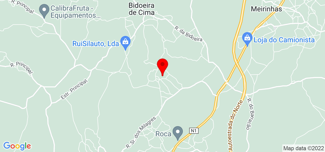 D&aacute; Trela - Leiria - Leiria - Mapa