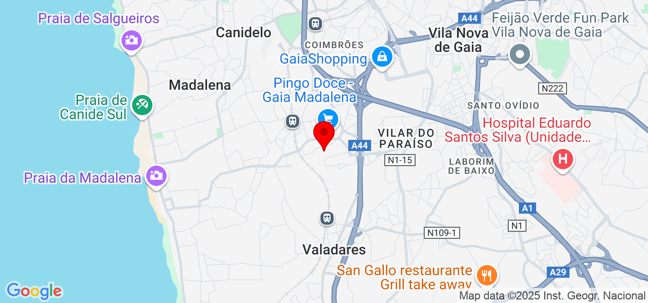 RT Multi - Porto - Vila Nova de Gaia - Mapa