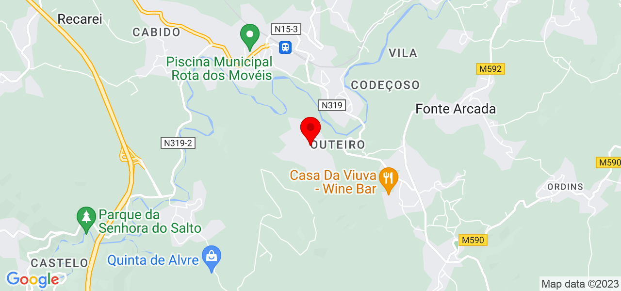 Pingo&pets - Porto - Paredes - Mapa