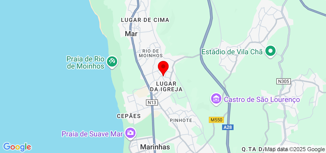 Negroservice - Braga - Esposende - Mapa