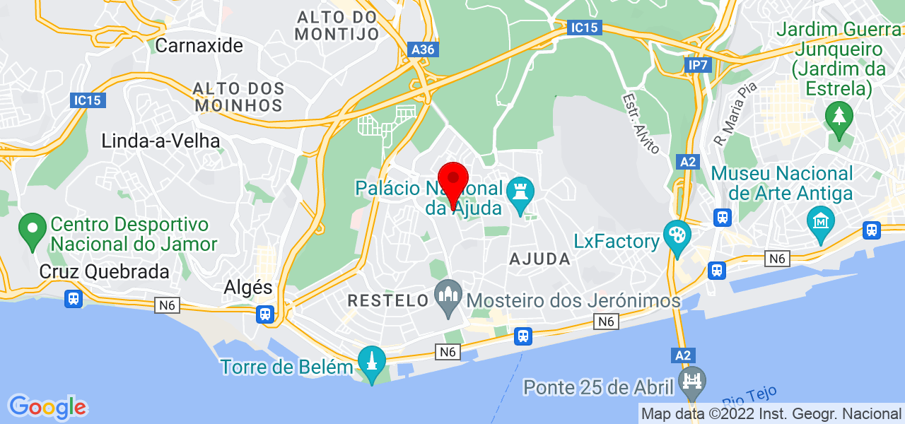 Naam&atilde; Limpezas e Servi&ccedil;os - Lisboa - Lisboa - Mapa