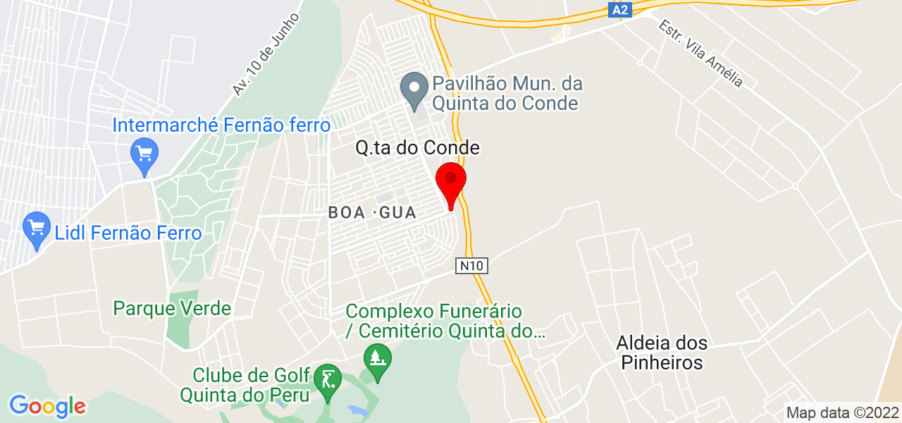 Carolina Rodrigues - Setúbal - Sesimbra - Mapa