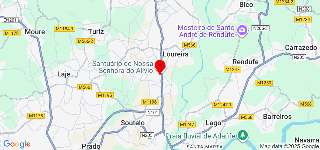 Reflexagitado - Braga - Vila Verde - Mapa