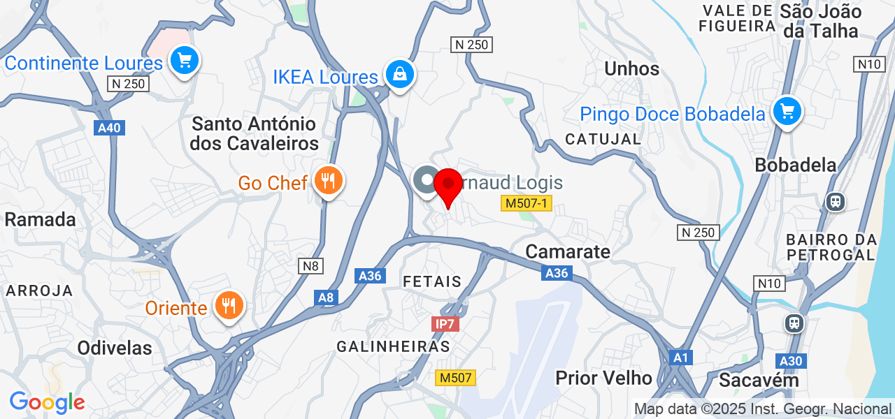 Beatriz Fernanda - Lisboa - Loures - Karte