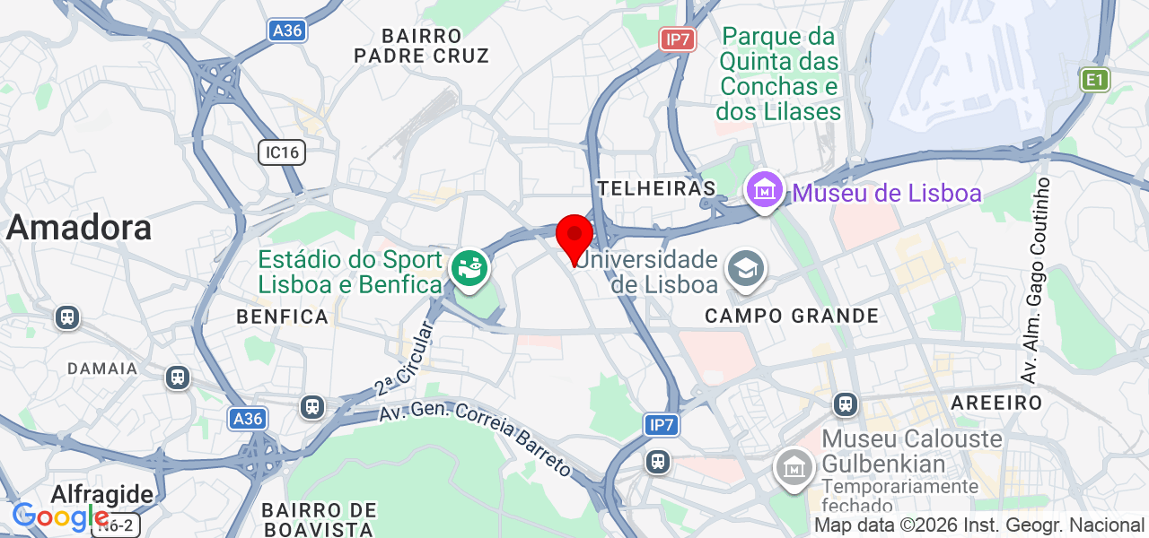IBeatriz Santana - Lisboa - Lisboa - Mapa