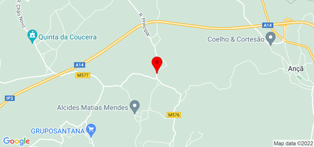 Dalia - Coimbra - Coimbra - Mapa