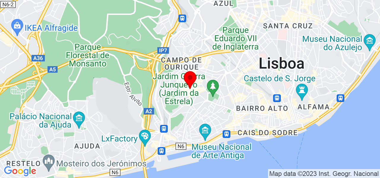 Romain - Lisboa - Lisboa - Mapa