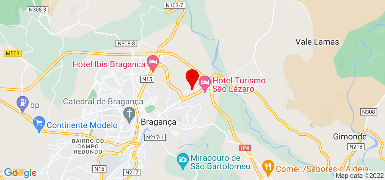 Alberto - Bragança - Bragança - Mapa