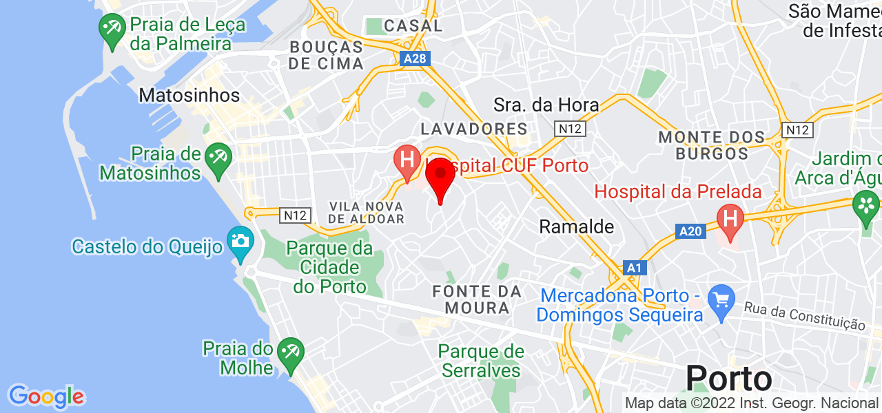 Tiago Macedo Personal Trainer - Porto - Porto - Mapa