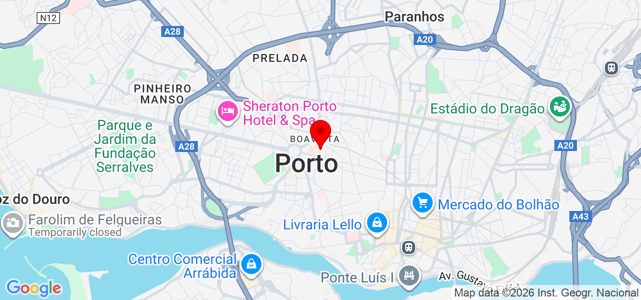 rayna abreu - Porto - Porto - Mapa