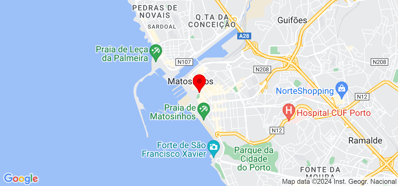 Hosana Costa - Porto - Matosinhos - Mapa