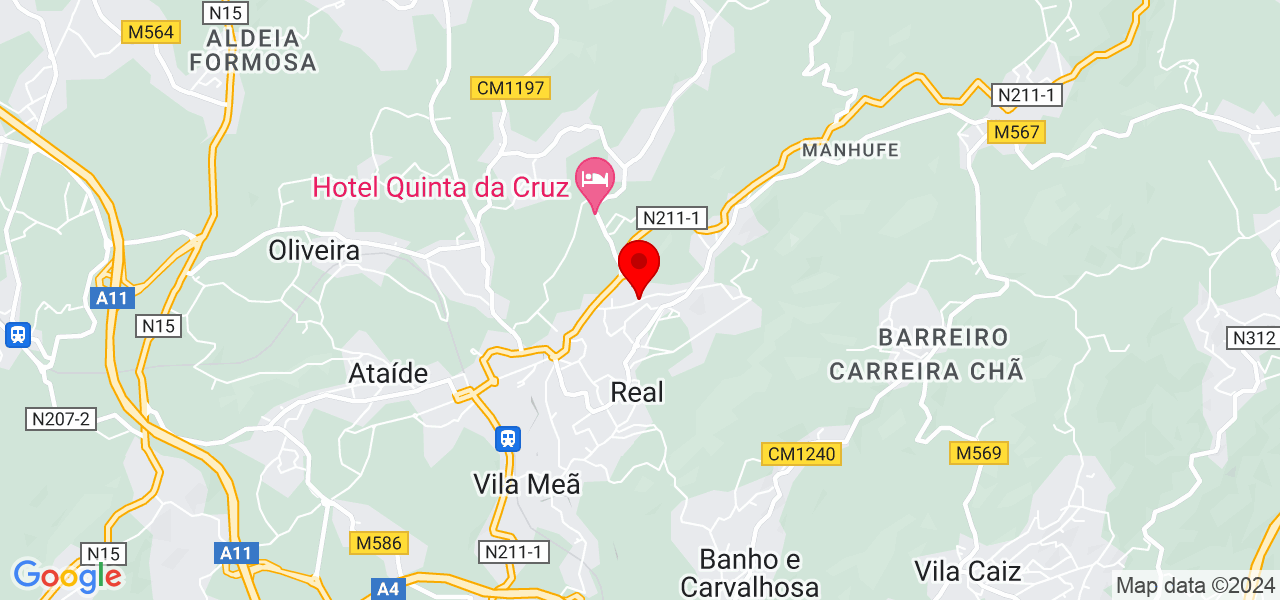 Bruna Bessa - Porto - Amarante - Mapa