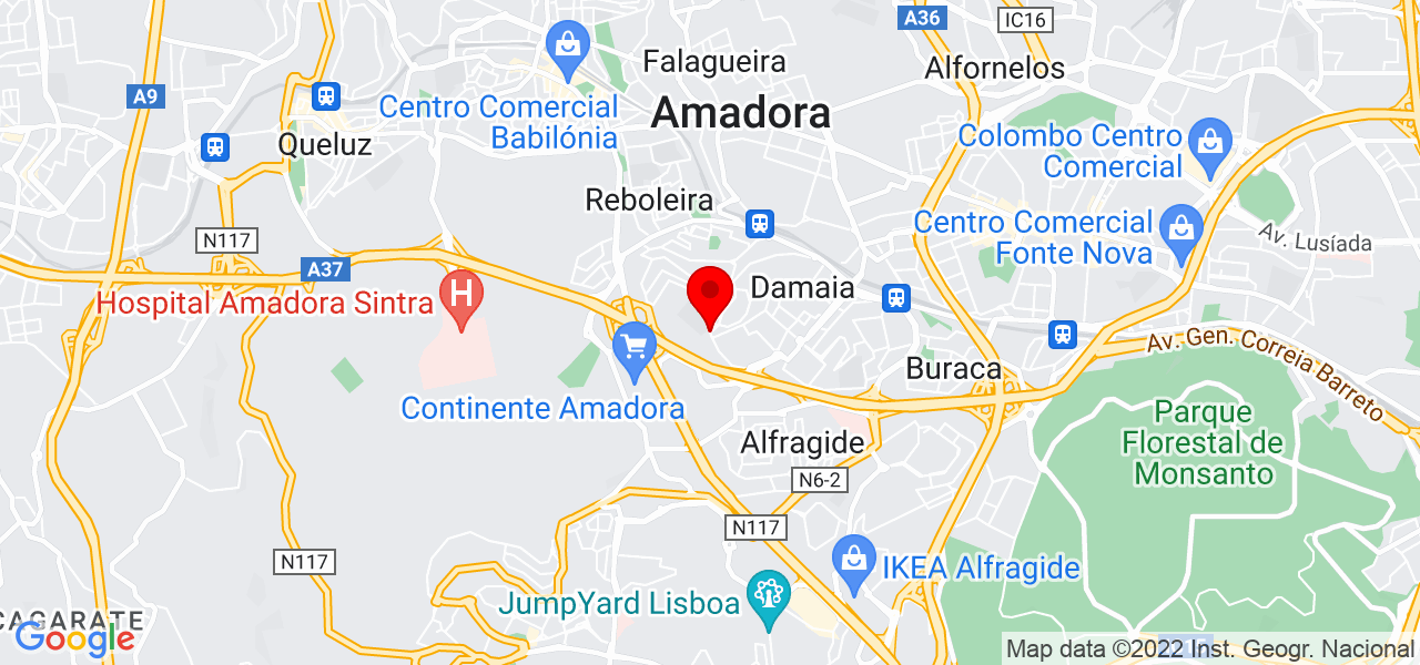 Decor Jmva - Lisboa - Amadora - Mapa