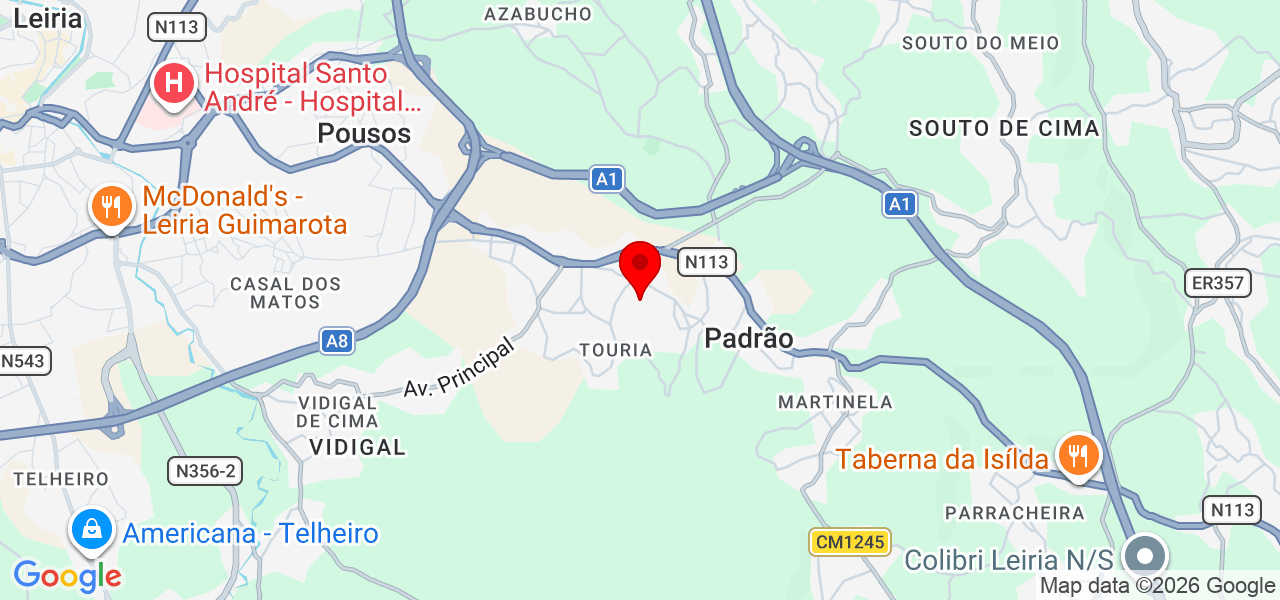 Kallas Ant&oacute;nio - Leiria - Leiria - Karte