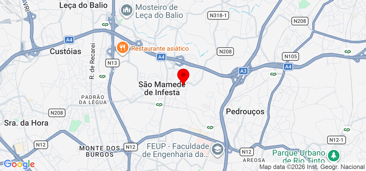 Elo100Quebra - Porto - Matosinhos - Map