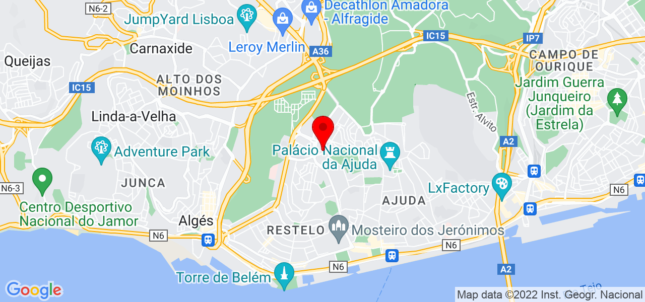 In&ecirc;s Morais - Lisboa - Lisboa - Mapa