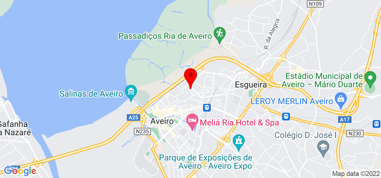 Pedro Oliveira - Aveiro - Aveiro - Mapa