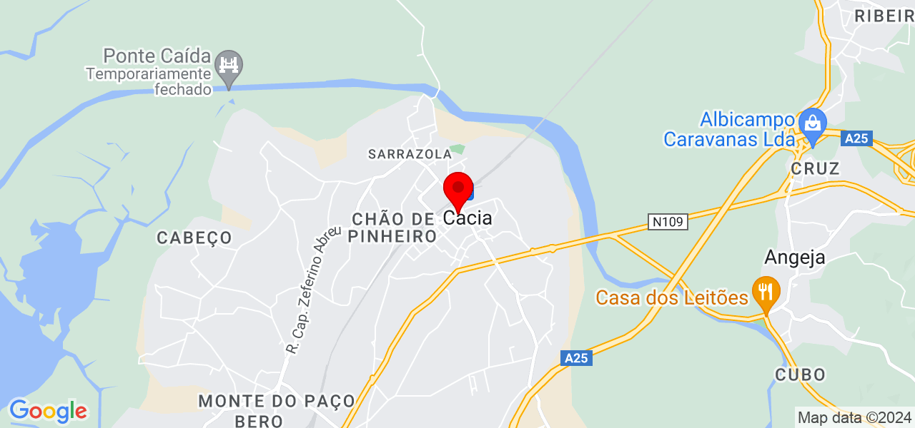S&ocirc;nia Lima - Aveiro - Aveiro - Mapa