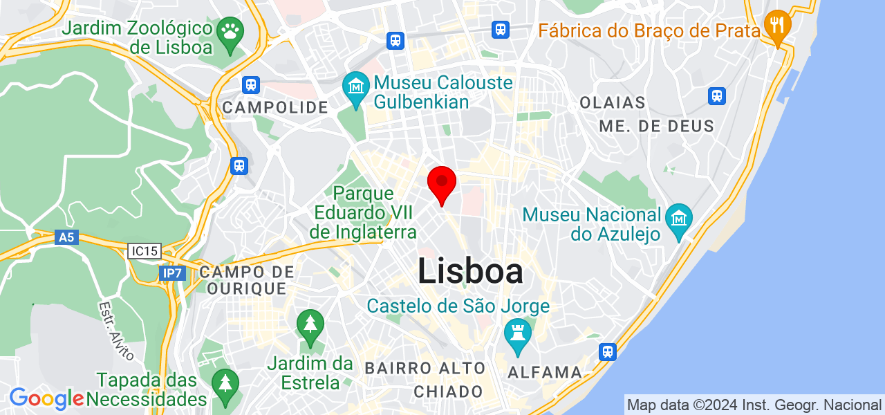 In&ecirc;s Martins - Lisboa - Lisboa - Mapa