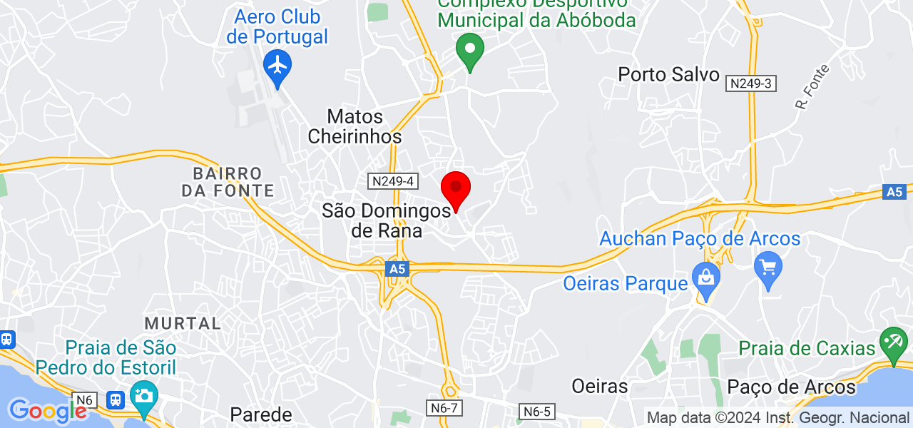 Margarida N.P. - Lisboa - Cascais - Mapa