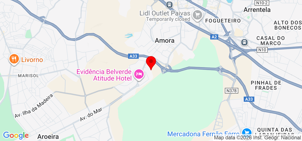 Finance Lab | Organização e Eficiência - Setúbal - Seixal - Mapa