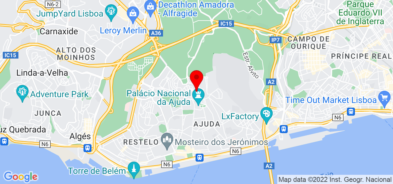 Florista Bell Arte - Lisboa - Lisboa - Mapa