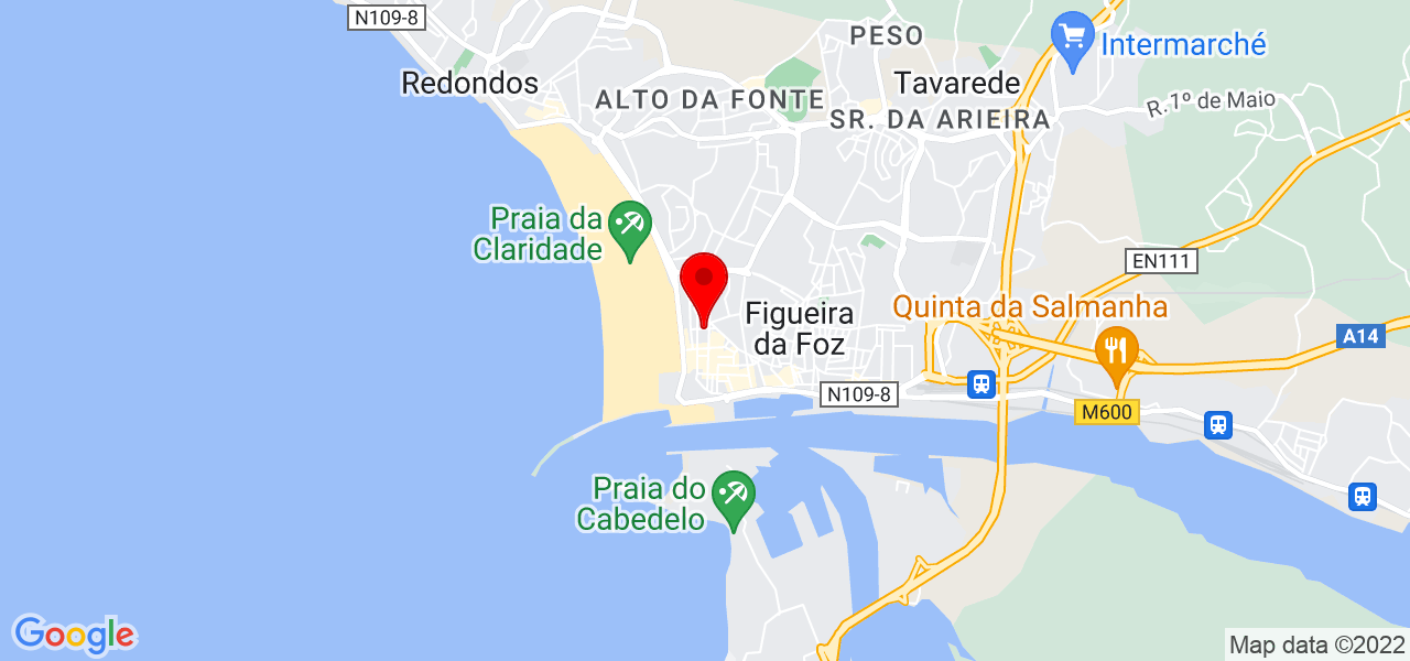 Simone Russo - Coimbra - Figueira da Foz - Mapa