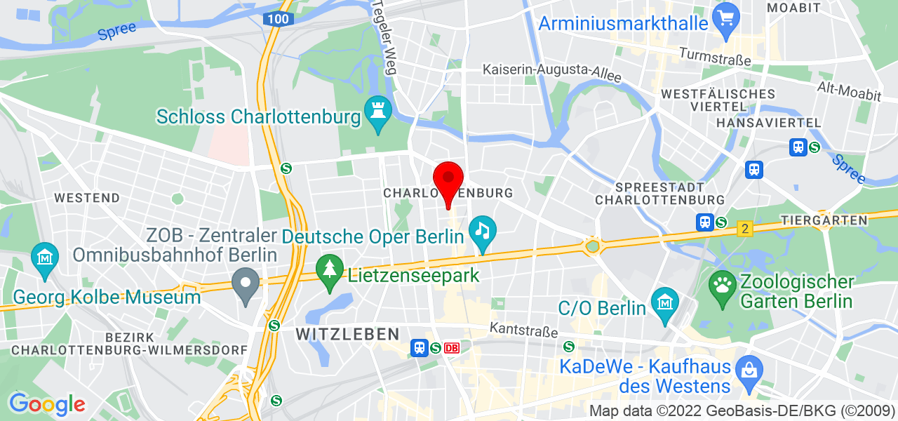 Robert J. Günzel Fotografie - Berlin - Berlin - Karte