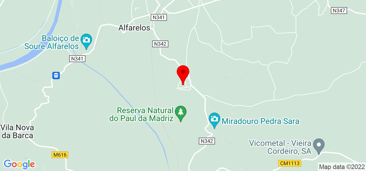 Miguel Pinheiro - Organização de Eventos - Coimbra - Soure - Mapa