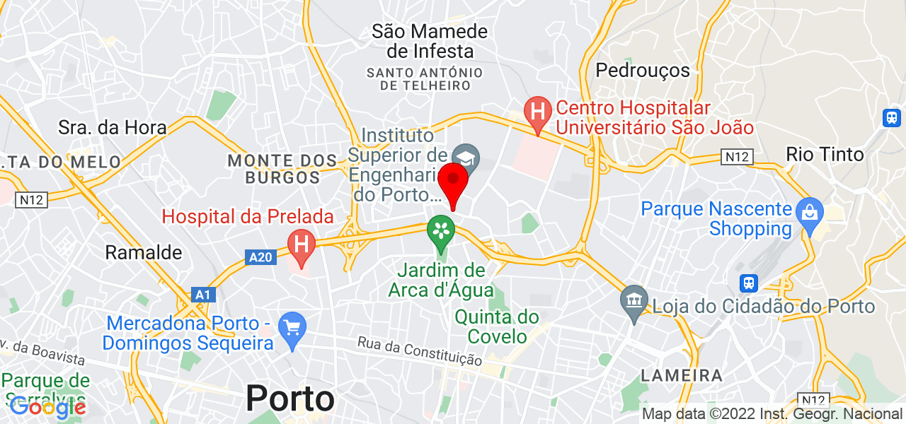 Teresa Afonso - Porto - Porto - Mapa