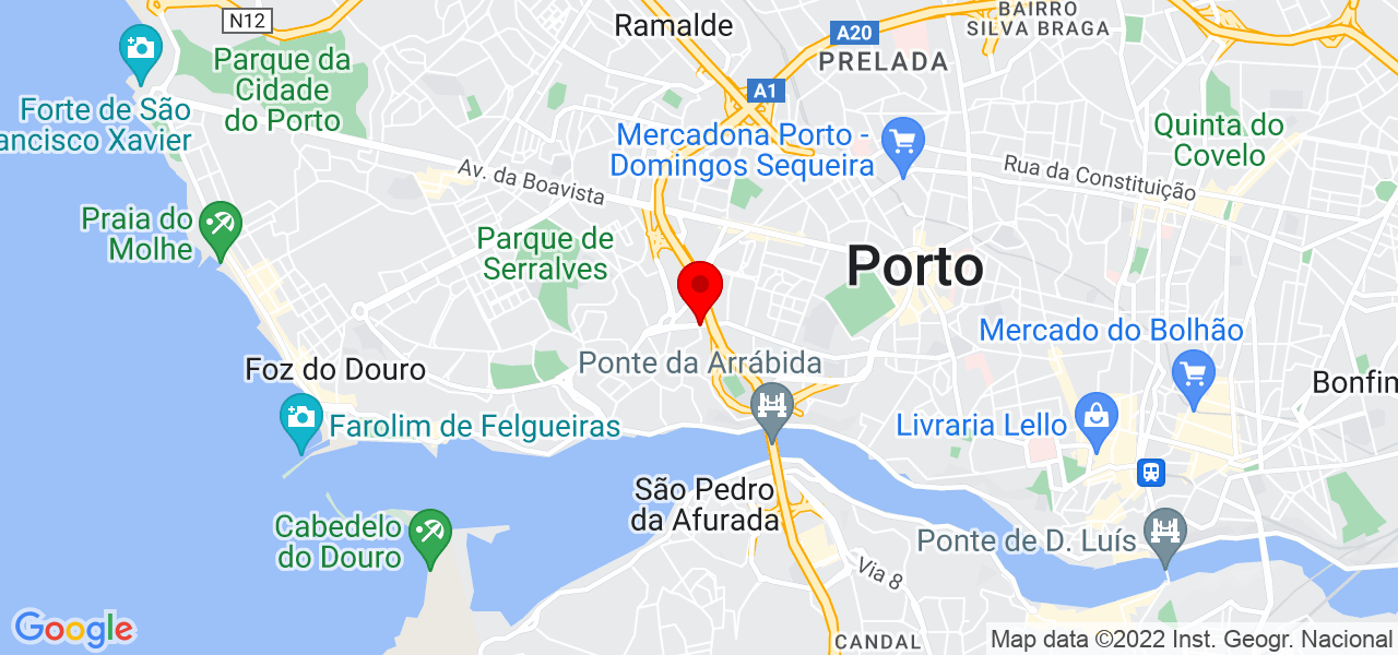 Beatriz Gon&ccedil;alves - Porto - Porto - Mapa
